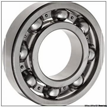 factory price 90x190x43 6318 deep groove ball bearing