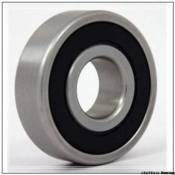 Chrome steel ball bearing 6202zz 2rs bearings 15x35x11