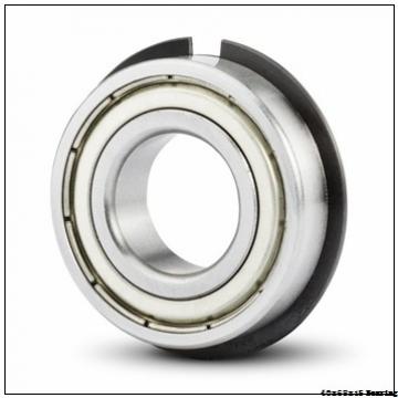 factory price 40x68x15 6008-2rs deep groove ball bearing