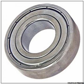 Widely Used Of Motorcycles Stainless Steel 25x52x15 mm Deep Groove Ball Bearing 6205/6205-2RS/6205ZZ