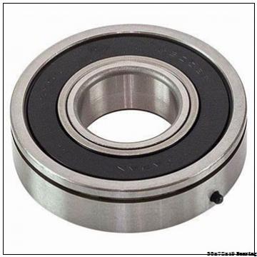 30 mm x 72 mm x 19 mm  Japan good quality deep groove ball bearing Nachi bearing 6306 6306 zz
