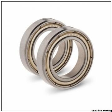High quality power plant bearings 61802-2RS1 Size 15X24X5