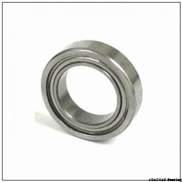 6802 High Temperature Bearing 500 Degrees Celsius 15x24x5mm Thin Section Bearings TH6802 Full Ball Bearing TB6802