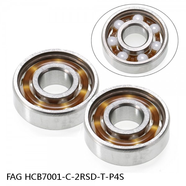 HCB7001-C-2RSD-T-P4S FAG high precision ball bearings