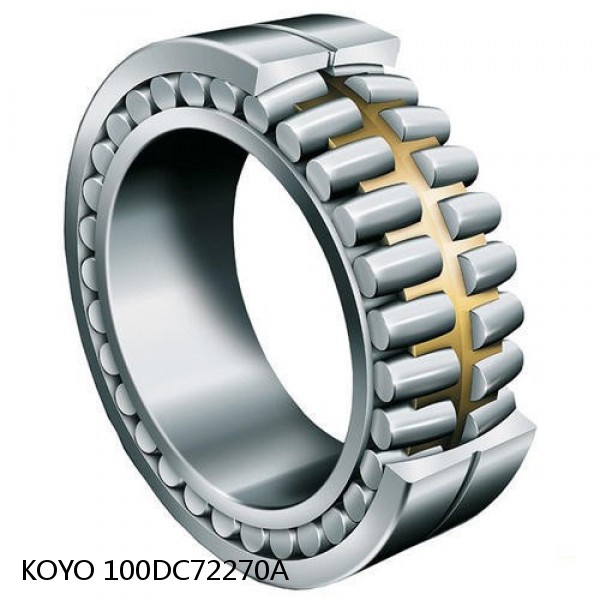 100DC72270A KOYO Double-row cylindrical roller bearings