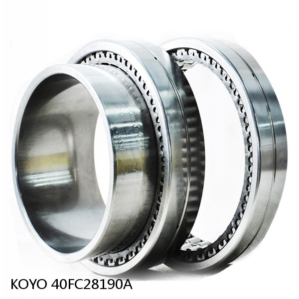 40FC28190A KOYO Four-row cylindrical roller bearings