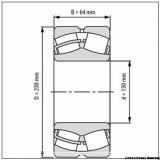 22226 EJ Metallurgical bearing 22226EJ 130x230x64 mm