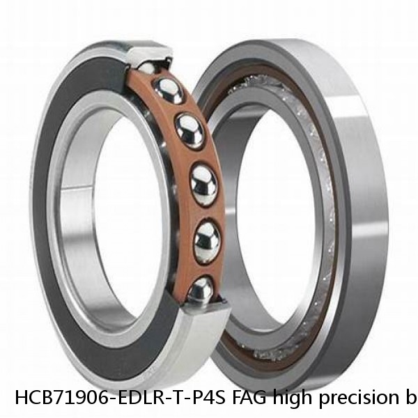 HCB71906-EDLR-T-P4S FAG high precision ball bearings