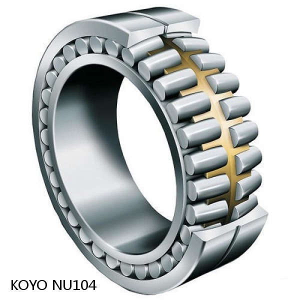 NU104 KOYO Single-row cylindrical roller bearings