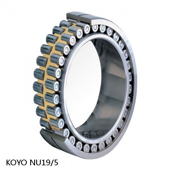 NU19/5 KOYO Single-row cylindrical roller bearings